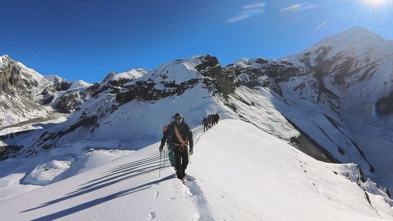  package name : Chulu West & Thorong Peak Climbing Expedition (6,419 m & 6,144 m)